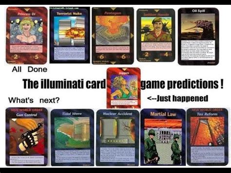 illuminati cards explained in order.